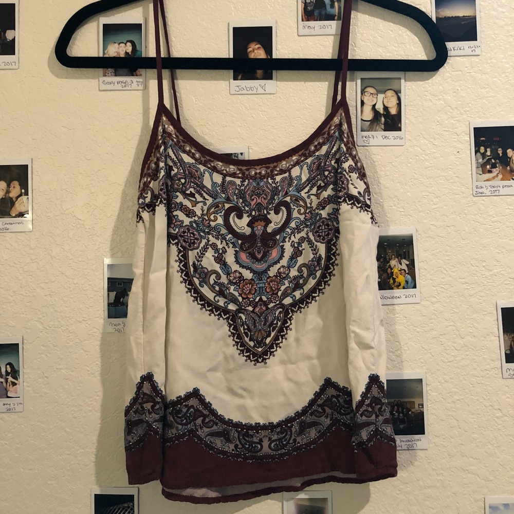 💛PATTERNED TANK💛